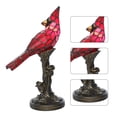 thumbnail image 2 of Crystal Table Lamp Cardinal Red Bird Stained Glass Night Light for Bedroom Living Room Decor, 2 of 7