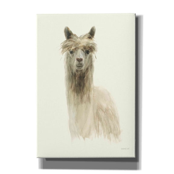 Epic Graffiti 'Classic Llamas I' by Danhui Nai, Canvas Wall Art, 18"x26"