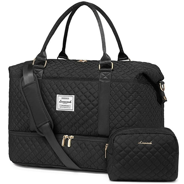 Bolsa de viaje LOVEVOOK para mujer con compartimento para zapatos
