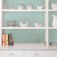 thumbnail image 4 of In Home NH2960 Shell Peel & Stick Backsplash Tiles, Green, 4 of 8