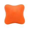 thumbnail image 1 of Pelota de reacción de silicona para entrenamiento de agilidad, pelota de ejercicio de masaje de seis ángulos para manos, pies, espalda, color naranja, 1 of 5