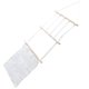thumbnail image 1 of Hair Clip Storage Bag Wall Mounted Sundries Storage Holder for Kitchen White Wood Fabric 1Set, 1 of 5