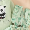 thumbnail image 5 of CAUYDY 0 3 6 9 Months 1T 2T Baby Girl Cute Clothing Set Infant Girls Long Sleeve Bodysuit Newborn Fall Winter Romper Preemie Outfit Sizes 9-12 Months,Light Green, 5 of 7