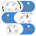 thumbnail image 5 of Cerushield Disk V2.0 098-0445 for Phonak - 24 Hearing Aid Wax Guard Filters (3 Sets), 5 of 5