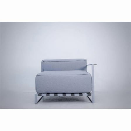 Outsy 0ASU-SSLS-GR-ED Extra Deep Seating Left Sofa, Gray