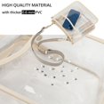 thumbnail image 3 of Bandolera transparente LOXOMU Stadium aprobada para mujer, 3 of 6