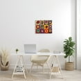 thumbnail image 2 of Stupell Industries Modern Circle Shapes Aligned Abstract Swirl Pattern Painting Gallery Wrapped Canvas Print Wall Art, Design by Wassily Kandinsky, 2 of 7