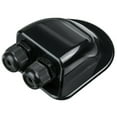 thumbnail image 7 of ALLTIMES Roof Cable Entry Gland Solar Panel Double Cable Gland Box for RV Camper Van, ABS Black Oval, 7 of 7