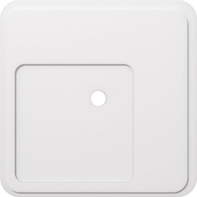 Ekena Millwork CMP38LN-03000 38 in. OD x 3 in. ID Square Lucan Architectural Grade PVC Contemporary Ceiling Medallion