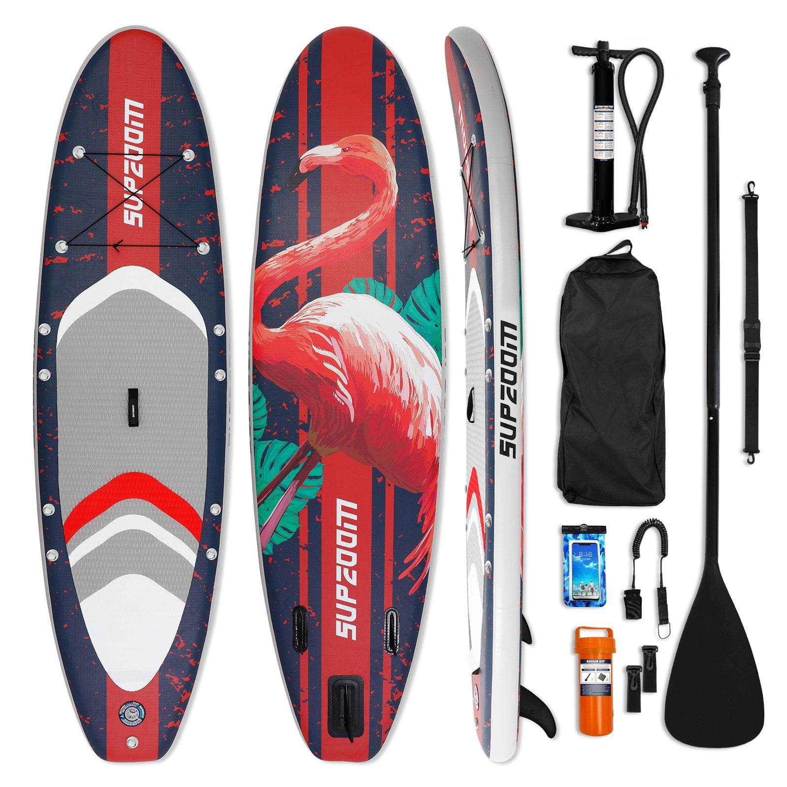 Paddle Board 10.5ft SUP + Kit Inflatable Paddle Boards for Adults Inflatable Stand Up Paddle