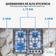thumbnail image 3 of Parrilla A Gas 4 Quemadores Ihom, Acero Inoxidable, Plata, 3 of 5