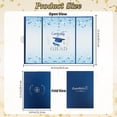 thumbnail image 2 of Libro de visitas de graduación 2025, azul, clase 2025, decoración de fiesta, 2 of 7
