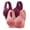 Blue, variant on Oplxuo Plus Size Womens Wireless Bras Push Up Comfortable No Underwire Everyday Bras (Multicolors 2 Pack Combination)