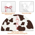 thumbnail image 7 of Cauagu 36" Christmas Tree Skirt Brown Cow Pattern Christmas Tree Decorations Tree Mat for Xmas Decorations Occasion Holiday Home Decor -36", 7 of 7