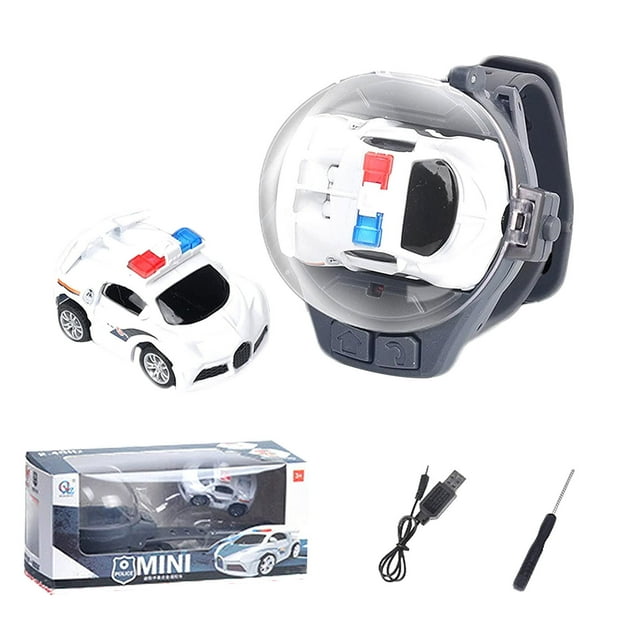 Grande Économie, HWRETIE Mini Voiture Télécommandée Télécommandée Jouet, Voiture de Course au Poignet 2,4 GHz 2024, Montre à Chargement Usb Petite Jouets Interactifs Rc Anniversaire
