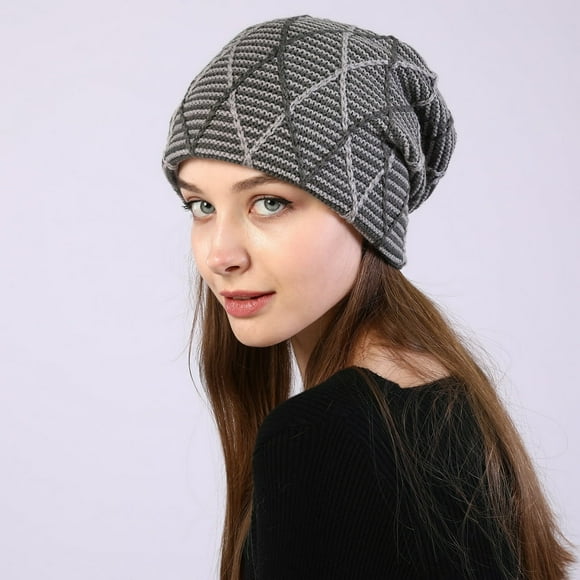 Skullies Beanies Warm Bonnet Cap Winter Casual Beanies Hat Coffee