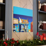Beach Shops Dreaming - Canvas