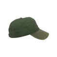thumbnail image 3 of Top Headwear Pigment Dyed Low Profile Dad Hat 100% Cotton, Green Khaki, 3 of 4