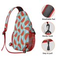 thumbnail image 2 of Sac à Bandoulière à Motif de Cerises Rouges et Roses pour Voyage et Activités de Plein Air, Sac Bandoulière Léger avec Imprimé de Fruits Mignons et Sucrés, Durable et Multifonctionnel pour les Amateurs de Cerises, 2 of 6
