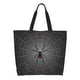 thumbnail image 1 of Disketp Black Spider On Web Bolsa Tote Estampada para Mujer, Bolso de Hombro y de Mano para Compras y Viajes, 1 of 8