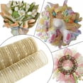 thumbnail image 1 of Hot Sale! New! Dusknt Ribbon Mesh Roll, Diy Mesh Gift Atmosphere Festive 26Cm Box Belt Ribbon Packaging Decorative Decorative Ribbon Gift Office&Craft&Stationery, 1 of 2
