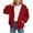 Red, variant on Gubotare Girls Zip Up Hoodie Kids Fashion Oversized Sweatshirt Jacket With Pockets Lightweight Preppy Sweatshirts 5-14 Years (Dark Green, 9-10 Years)