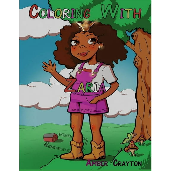 Coloring with Zaria (Paperback)