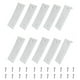 thumbnail image 1 of Kit de almohadillas deslizantes para remolque de barco, equipo profesional para barcos, extremos de litera deslizantes para Blanco, 1 of 8