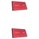 thumbnail image 3 of Inteprter Caja de disco duro - Indicador LED de conexión de doble propósito Caja de dispositivo de almacenamiento portátil antiestático y de rojo 2Conjunto, 3 of 6