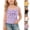 Style2-Purple girls tank tops, variant on Maqroz Girls Solid Ruffle Tank Tops Slim Fit Round Neck Tees Soft Ice Silk Breathable Camisoles for Summer School 1-10 Years