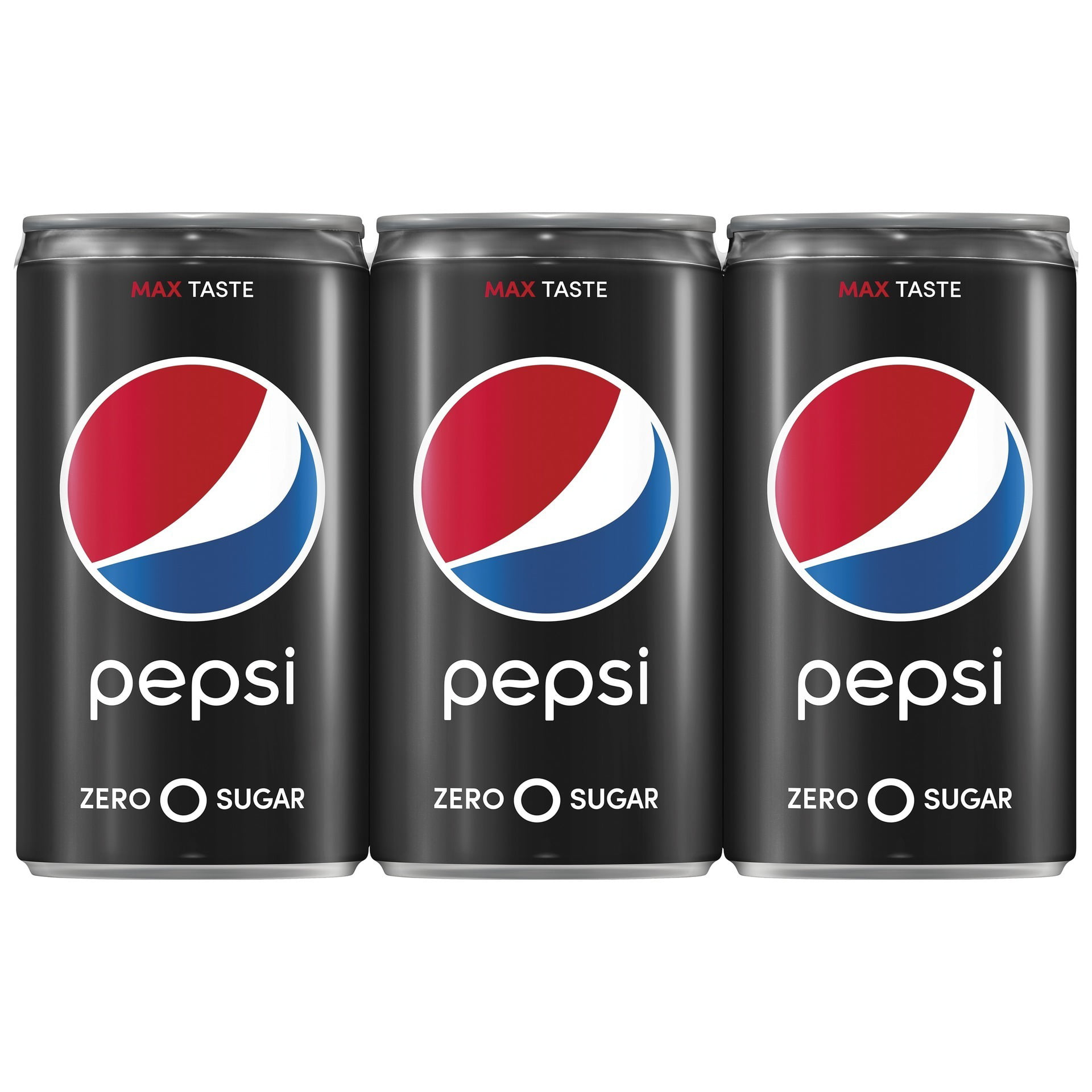 Pepsi Zero Sugar Soda, 7.5 oz Cans, 4 Count - Walmart.com - Walmart.com