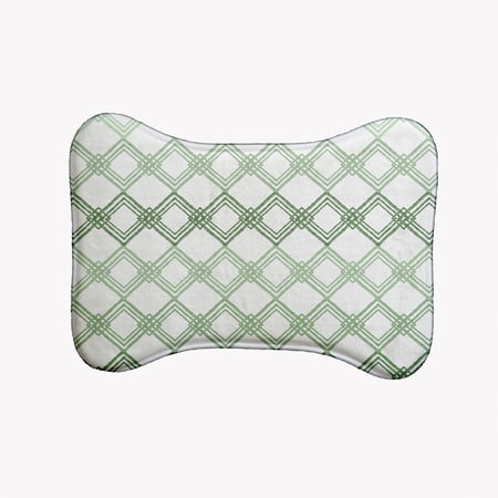 Simply Daisy Geometric Bone Shape Pet Feeding Mat for Dogs