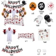 thumbnail image 2 of Halloween Party Supplies Bloody Horror Decorations Balloons Tablecloth Banner Cake Topper Set, 2 of 2