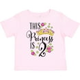thumbnail image 3 of Inktastic This Princess is Two Second Birthday Girls Toddler T-Shirt, 3 of 5