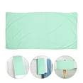 thumbnail image 6 of GOOHOCHY Microfiber Bath Towel Quick Dry Dark Green Lightweight Comfortable for Spa Beach Swimming 70x140cm, 6 of 8