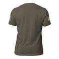 thumbnail image 4 of KNOW JESUS KNOW PEACE Unisex t-shirt (Army, S), 4 of 4