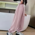 thumbnail image 4 of Otqutp Boys Girls Baggy Sweatpants Elastic Waist Drawstring Wide Leg Joggers Pants Spring Fall Straight Leg Sports Pant, 4 of 6