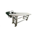 thumbnail image 2 of Newest 70.8"*11.8"Inclined Wall PVC Belt Conveyor,120W Aluminum Frame&Green Belt Conveyor Machine(#230030), 2 of 2