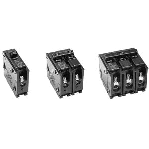 Cutler-Hammer 6856397 BR260 60-60 amp Type BA Double Pole Circuit Breaker