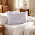 thumbnail image 3 of Unique Bargains 2 Pack Cotton Smooth Cooling Envelope Closure Pillowcases Blue A, 3 of 5