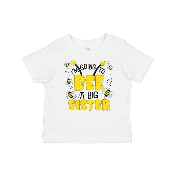 Inktastic I'm Going to Bee a Big Sister Girls Baby T-Shirt