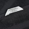 thumbnail image 5 of Superior Franklin Cotton Hand Towels, Set of 8, Black, 5 of 10