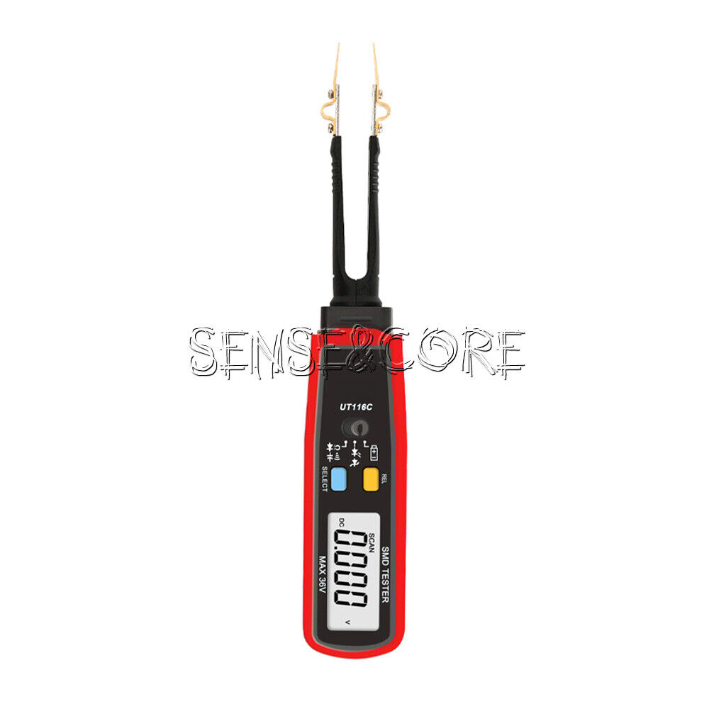 UT116A UT116C Digital SMD Multimeter Auto Range DCV Continuity Battery Tester