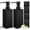 Black, variant on GM GMISUN Amber Glass Soap Dispenser, 2 Pack Hand & Dish Soap Bottle, 12oz with Stainless Steel Pump