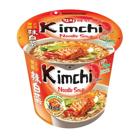 Product of Nong Shim Kimchi Noodle Soup, 12 pk./3.03 oz. [Biz (Best Store Brand Kimchi)