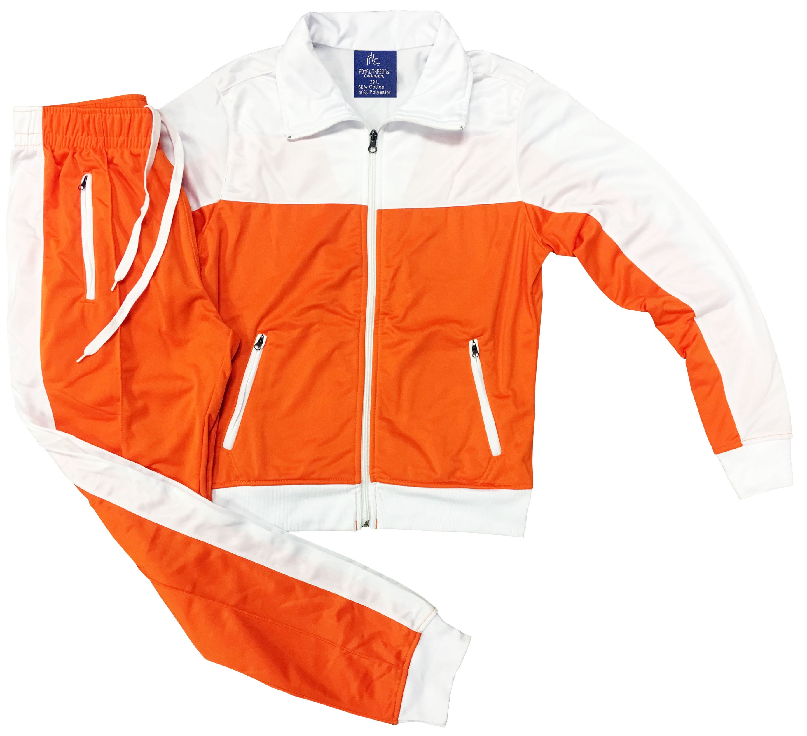 Two Stripe Cargo Pocket Track Jacket Short Suit
