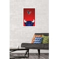 thumbnail image 2 of NFL Houston Texans - S. Preston Mascot Toro 20 Wall Poster, 14.725" x 22.375", Framed, 2 of 3
