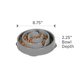 thumbnail image 2 of Comedero Outward Hound Mediano Gris Antivoracidad para Perros, 2 of 7