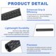 thumbnail image 3 of 50Pcs M2 x 25mm Separador de aluminio estriado para drones RC Quadcopter FPV Piezas de bricolaje (Negro, 3.5mm OD), 3 of 7