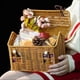 thumbnail image 5 of Woven Picnic Basket, Handmade Fruit Bread Snack Tote,Portable Carry Bag, 5 of 5